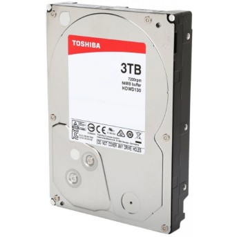 Жесткий диск HDD 3Tb Toshiba HDWD130UZSVA, 3.5", 64Mb, SATA III - Metoo (2)