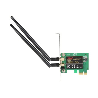 Wi-Fi adapter WFA-605, 802.11ac 300Mbps, 2Db, PCI Ex - Metoo (1)