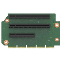 2U PCIe Riser card with three-slots PCIe (x16 to x16, x8 to x16, x8 to x8) for M50CYP2UR208/<wbr>M50CYP2UR312 systems for Riser Slot #1 only, Single