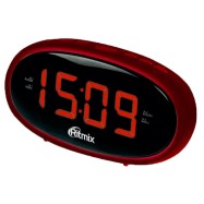 Часы радиобудильник Ritmix RRC-616, Red
