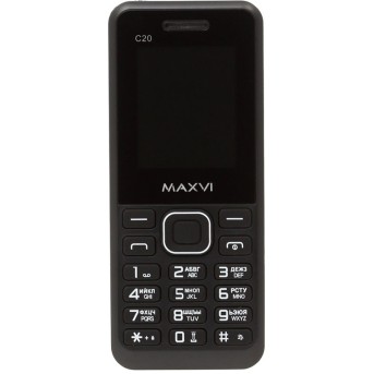 Мобильный телефон Maxvi c22 Черный - Metoo (1)