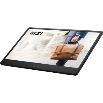 Портативный Ультратонкий Монитор 15.6" MSI PRO MP161 E2 IPS 1920х1080 60Hz 4ms Черный в Metoo.kz - Metoo (2)