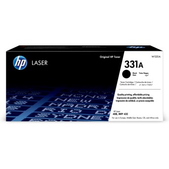 Картридж лазерный HP 331A для HP Laser 408dn/<wbr>MFP 432fdn, 5К (О) чёрный W1331A - Metoo (1)