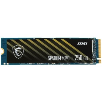 Твердотельный накопитель 250Gb SSD MSI SPATIUM M390 M.2 PCIe NVMe R3300Mb/<wbr>s W1200MB/<wbr>s SPATIUM M390 - Metoo (1)