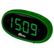 Часы радиобудильник Ritmix RRC-616, Green