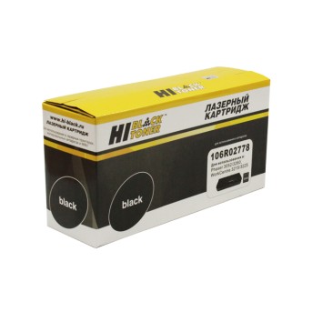 Тонер-картридж Hi-Black (HB-106R02778) для Xerox Phaser 3052/<wbr>3260/<wbr>WC 3215/<wbr>3225, 3K (новая прошивка) - Metoo (1)