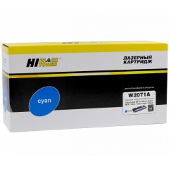 Тонер-картридж Hi-Black (HB-W2071A) для HP Color Laser 150a/<wbr>150nw/<wbr>178nw/<wbr>179fnw, №117A, C, 0,7K
