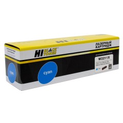 Картридж Hi-Black (HB-W2211X) для HP CLJ Pro M255dw/<wbr>MFP M282nw/<wbr>M283fdn, C, 2,45K, без чипа