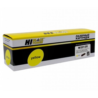 Картридж Hi-Black (HB-W2212X) для HP CLJ Pro M255dw/<wbr>MFP M282nw/<wbr>M283fdn, Y, 2,45K - Metoo (1)