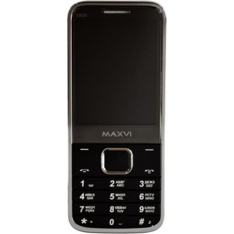 Мобильный телефон Maxvi X850 black - Metoo (1)