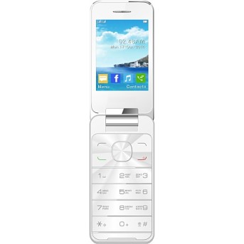 Мобильный телефон Jinga Simple F500 белый - Metoo (1)