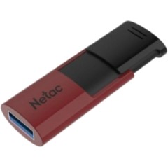Флэш-накопитель Netac U182 Red USB3.0 Flash Drive 64GB, up to 130MB/<wbr>s, retractable