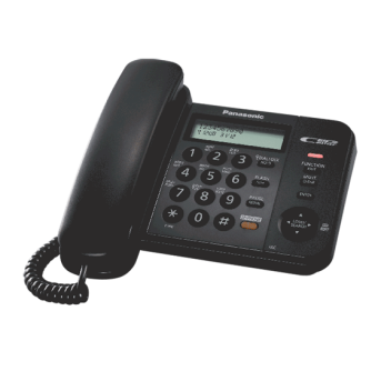 KX-TS2358 Проводной телефон (RUB) Черный - Metoo (1)