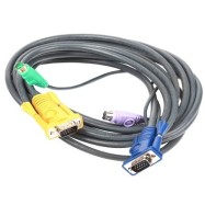 Кабель для KVM-переключателей DKVM-IP1/IP8 длиной 5 м с разъемами PS2, длина 5 м