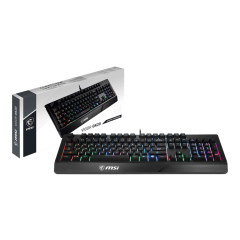 Игровая Клавиатура MSI Vigor GK20 RU, 108 клавиш, RGB SHOW, кабель 1,8м, USB2.0..
