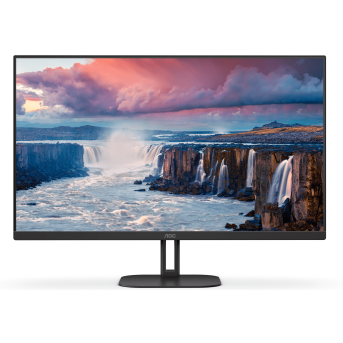 Монитор 23,8" AOC 24V5CE/<wbr>BK IPS 1920x1080 75Hz 4ms 300cd/<wbr>m 1000:1 HDMI USB-C 2x2W Black - Metoo (1)