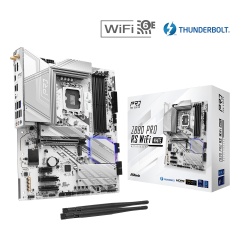 Материнская плата ASRock Z890 PRO RS WIFI WHITE LGA1851 4xDDR5 4xSATA 4xM.2 HDMI DP Type-C ATX