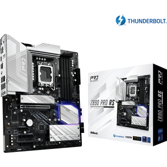 Материнская плата ASRock Z890 PRO RS LGA1851 4xDDR5 4xSATA 4xM.2 HDMI DP Type-C ATX - Metoo (1)