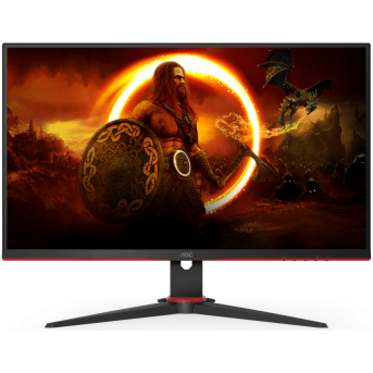 Монитор Игровой 23,8" AOC 24G2SPAE/BK/01 IPS 1920x1080 1ms 300cdm 165Hz 1000:1 2xHDMI DP 2x2W в Metoo.kz - Metoo (1)