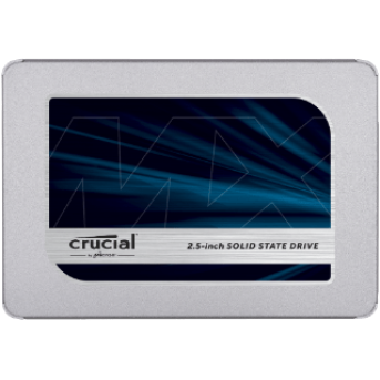 Твердотельный накопитель 500GB SSD Crucial MX500 2.5” SATA3 R560Mb/<wbr>s, W510MB/<wbr>s 7mm CT500MX500SSD1 - Metoo (1)