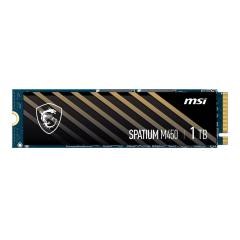 Твердотельный накопитель 1000Gb SSD MSI SPATIUM M450 M.2 PCIe NVMe R3600Mb/<wbr>s W3000MB/<wbr>s SPATIUM M450