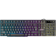 Клавиатура проводная игровая Defender Mayhem GK-360DL, ENG/RUS, USB, RGB подсветка, НОВИНКА!