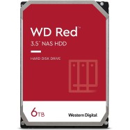 Жесткий диск для NAS систем HDD 6Tb Western Digital RED SATA 6Gb/s 3.5" 256Mb 5400rpm WD60EFAX