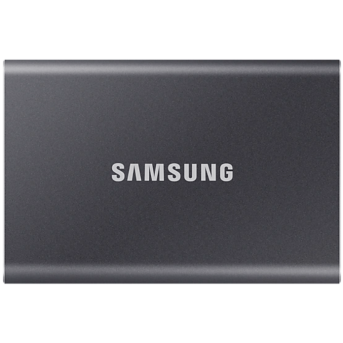 Внешний SSD 2000Gb Samsung T7 USB 3.2 Gen.2 (10 Гбит/<wbr>c) AES 256, Серый, MU-PC2T0T/<wbr>WW - Metoo (1)
