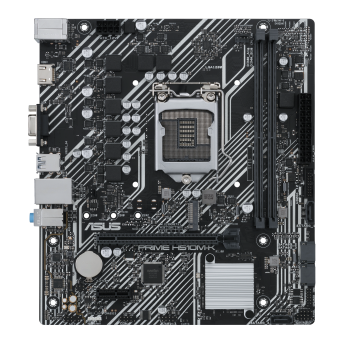 Материнская плата ASUS PRIME H510M-K LGA1200 2xDDR4 4xSATA3 1xM.2 D-Sub HDMI mATX - Metoo (1)
