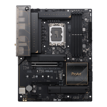 Материнская плата ASUS PROART B760-CREATOR WIFI LGA1700 4xDDR5 4xSATA3 3xM.2 RAID HDMI DP ATX - Metoo (1)