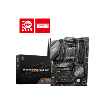 Материнская плата MSI B650 GAMING PLUS WIFI AM5 B650 4xDDR5 4xSATA3 RAID 2xM.2 HDMI DP ATX - Metoo (1)