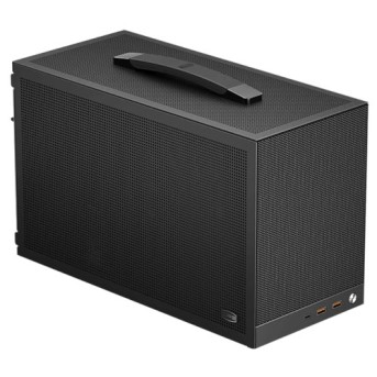 Корпус PCCooler K101 MESH GY 3F ITX 2xUSB3.0, 1xUSB-C, 3xFans, 1x3.5", 4x2.5" Grey в Metoo.kz - Metoo (1)