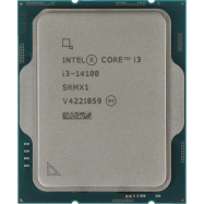 Процессор Intel Core i3-14100 3.5GHz 4/8 Raptor Lake Refresh UHD770 60W LGA1700 OEM..