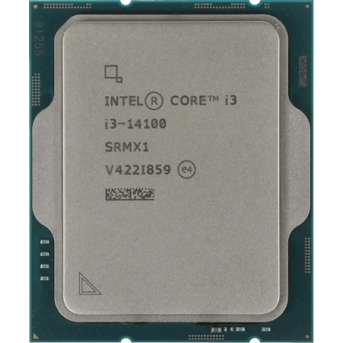Процессор Intel Core i3-14100 3.5GHz 4/8 Raptor Lake Refresh UHD770 60W LGA1700 OEM в Metoo.kz - Metoo (1)