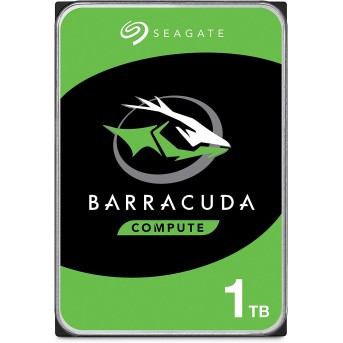 Жесткий диск HDD 1Tb Seagate BarraCuda SATA6Gb/<wbr>s 7200rpm 64Mb 3,5" ST1000DM010 - Metoo (1)