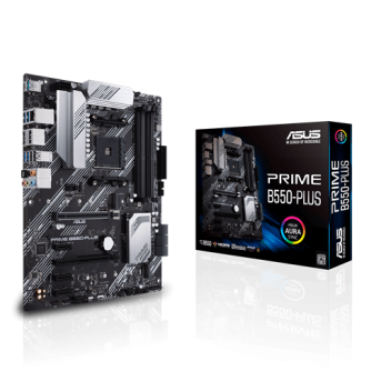 Материнская плата ASUS PRIME B550-PLUS AM4 4xDDR4 6xSATA 2xM.2 HDMI DP ATX - Metoo (1)