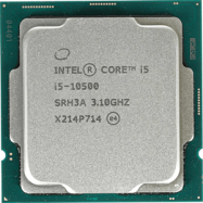 Процессор Intel Core i5-10500 3,1GHz (4,5GHz) 12Mb 6/12 Core Comet Lake UHD 630 65W FCLGA1200 Tray..
