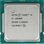 Процессор Intel Core i5-10600K 4,1GHz (4,8GHz) 12Mb 6/12 Comet Lake UHD 630 125W FCLGA1200 Tray..