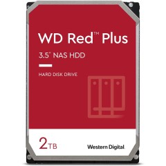 Жесткий диск для NAS систем HDD 2Tb Western Digital RED Plus SATA 6Gb/s 3.5 64Mb 5400rpm WD20EFPX..