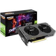 Видеокарта Inno3D GeForce RTX3050 TWIN X2, 6G GDDR6 96-bit HDMI DP DVI N30502-06D6-1711VA60