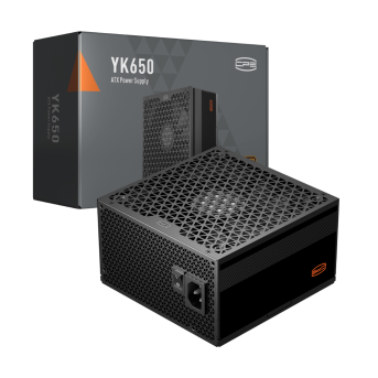Блок питания PCCooler YK650, 650W, Non Modular, 80+ BRONZE, Fan 135mm, P5-YK650-B1F - Metoo (1)