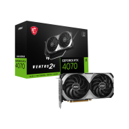 Видеокарта MSI GeForce RTX 4070 VENTUS 2X E 12G, 12G GDDR6X HDMI 3xDP
