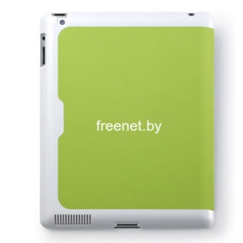 Wake Up Folio (C-IP3F-SCWU-GW) футляр для iPad 2, iPad 3 и iPad 4-го поколения (бело-зелёный) - Metoo (1)