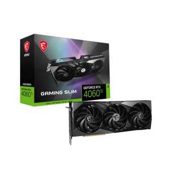 Видеокарта MSI GeForce RTX 4060TI GAMING SLIM 16G, GDDR6 HDMI 3xDP RTX 4060 TI GAMING SLIM 16G - Metoo (1)