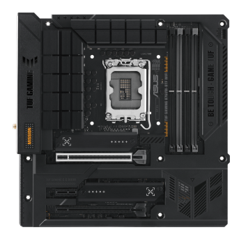 Материнская плата ASUS TUF GAMING B760M-BTF WIFI, LGA1700 4xDDR5 4xSATA3 3xM.2 RAID HDMI DP mATX в Metoo.kz - Metoo (1)
