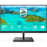 Монитор 27" PHILIPS 275E1S/01 IPS 2560x1440 75Hz 4ms 250cd/m 1000:1 1xDP 1xHDMI 1xD-SUB Black