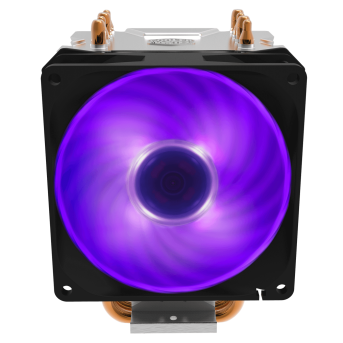 Вентилятор для CPU CoolerMaster Hyper H410R RGB 4-pin 100W LGA INTEL/<wbr>AMD RR-H410-20PC-R1 - Metoo (1)