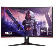 Монитор Игровой 27" AOC C27G2AE/BK/01 Curved VA 165Hz 0.5ms 250cd/m 4000:1 2xHDMI1xD-SUB 2x2W