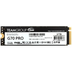 Твердотельный накопитель 1000GB SSD TeamGroup G70 PRO M.2 PCIe R7400/<wbr>W5500 TM8FFH001T0C129