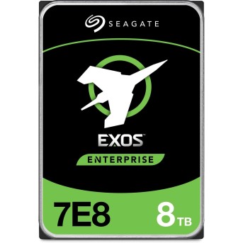 Корпоративный жесткий диск 8Tb Seagate EXOS 7E8 SATA3 3.5" 256Mb 7200rpm ST8000NM000A в Metoo.kz - Metoo (1)